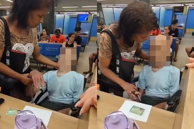 Braziliyada qadın ölmüş qohumunu banka gətirdi: İmzası ilə kredit almaq istədi - VİDEO