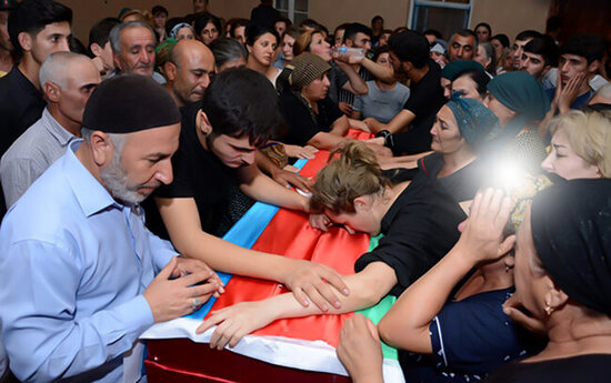 Şəhidimiz Ağstafada dəfn olundu - YENİLƏNİB + FOTO