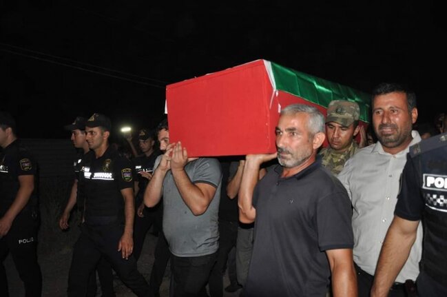 Gizir Məhəmməd Məmmədov torpağa tapşırıldı - Fotolar