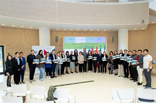 Türk Dövlətləri Təşkilatına üzv dövlətlərin jurnalistləri və media mütəxəssisləri üçün keçirilən silsilə təlimlərin bağlanış mərasimi baş tutub