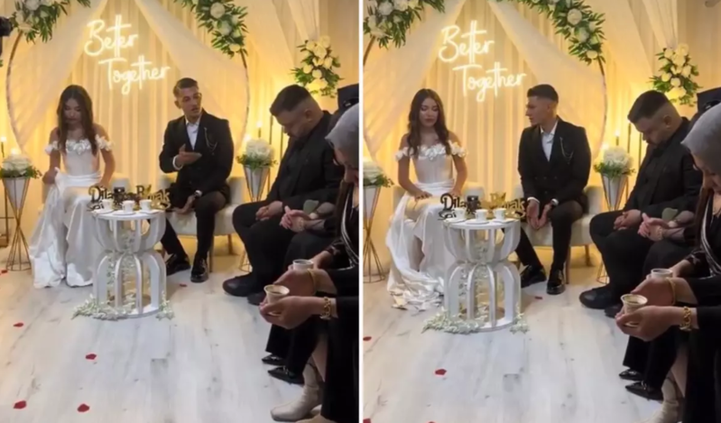 Elçilik zamanı bəyin sözləri hər kəsi gözyaşına boğdu - VİDEO