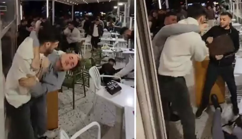 Kafedə düşən dava müzakirə yaratdı: Gerçək yoxsa süni intellekt? - VİDEO