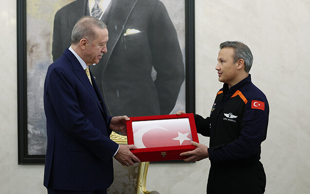 Ərdoğan Gezeravcını qəbul etdi - Fotolar