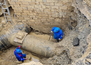 Qəza baş verən ərazidə vəziyyət necədir? - Fotolar