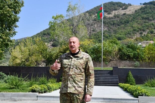 Prezident: "Şəhidlərimizin canı, qanı bahasına bu gün bu torpaqlardayıq"