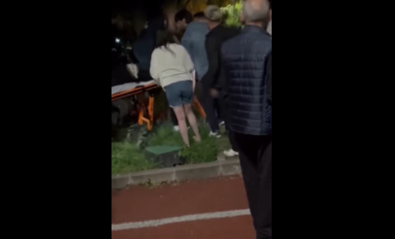 Parkda bıçaqlanaraq öldürülən yeniyetmənin görüntüləri yayılıb - VİDEO