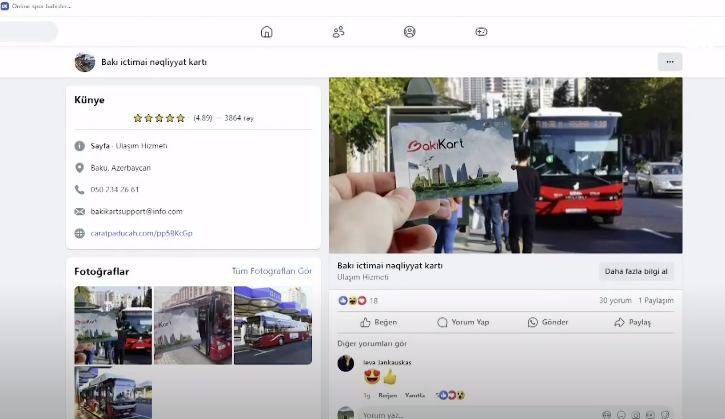 Dələduzların bu dəfə hədəfi ictimai nəqliyyatla bağlı oldu: "1 il müddətində daha ucuz qiymətə..." - VİDEO