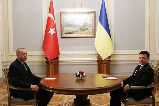 Ərdoğanla Zelenski arasında Pototski sarayında görüş keçirilir - YENİLƏNİB + VİDEO