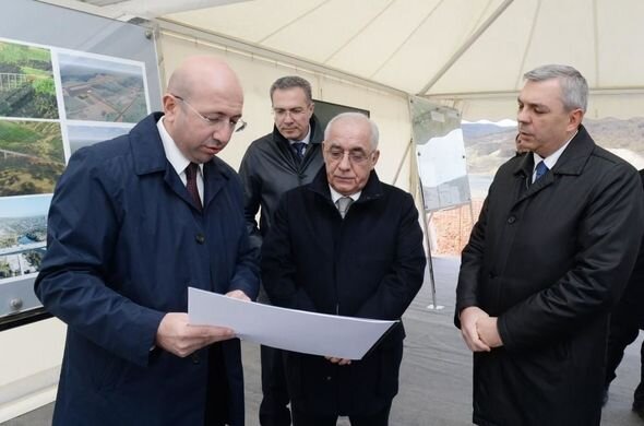 Baş nazir və Prezident Administrasiyasının rəhbəri Şərqi Zəngəzura səfər edib - FOTO