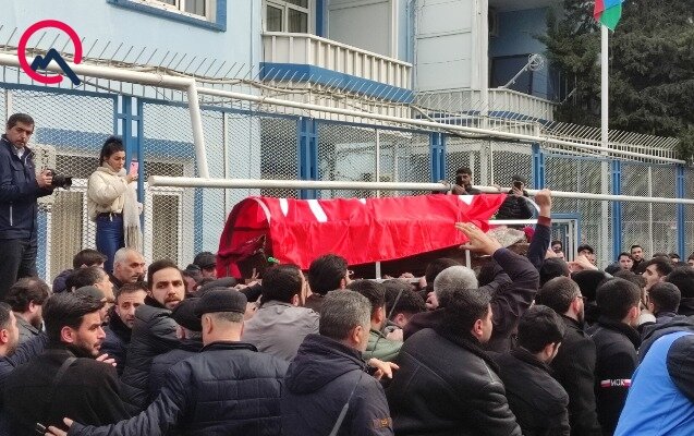 Hacı Şahin son mənzilə yola salınır - FOTO