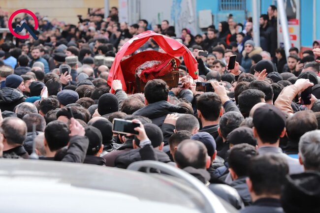 Hacı Şahin son mənzilə yola salınır - FOTO