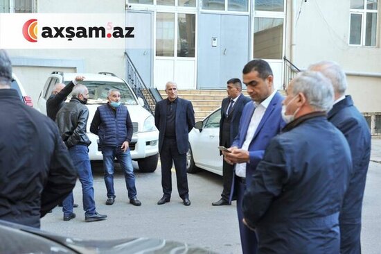 Canəli Əkbərovla vida mərasimi keçirilir - Fotolar