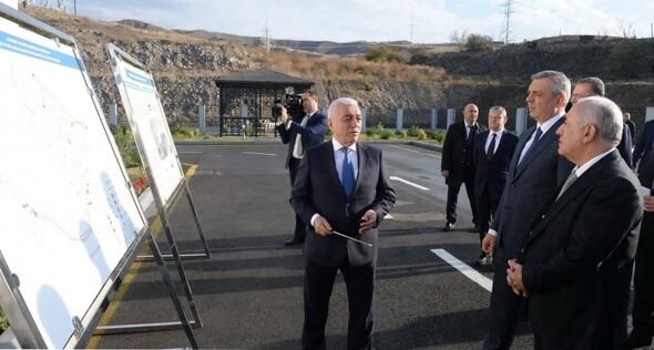 Baş nazir və Prezident Administrasiyasının rəhbəri Şərqi Zəngəzura səfər edib - FOTO