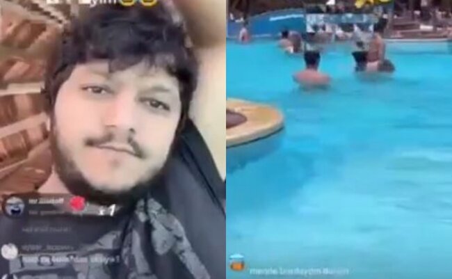 Hovuzda qadınları çəkib aşağılayan şəxs həbs edildi