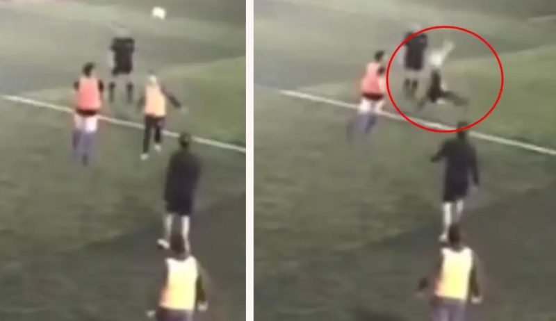 Həvəskar futbol yarışında vurulan qol sosial mediada gündəm oldu - VİDEO