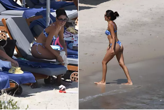 Hande Erçel Bodrumda ailəsi ilə tətil edərkən görüntülənib