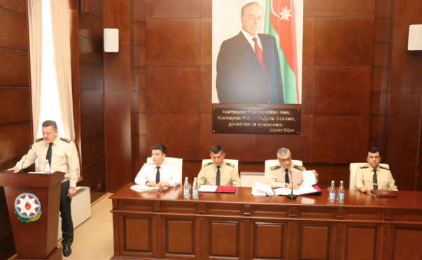 Hərbi Prokurorluqda geniş kollegiya iclası keçirilib