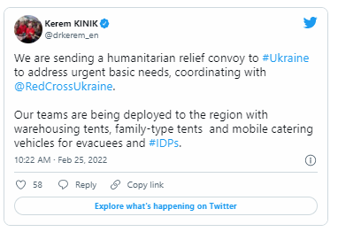 Türkiyə Ukraynaya yardım göndərir