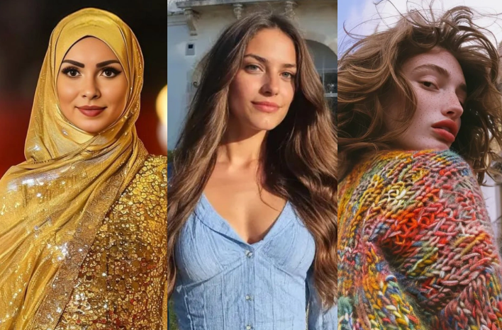 Mövcud olmayan hicablı qadın gözəllik müsabiqəsinin qalibi oldu