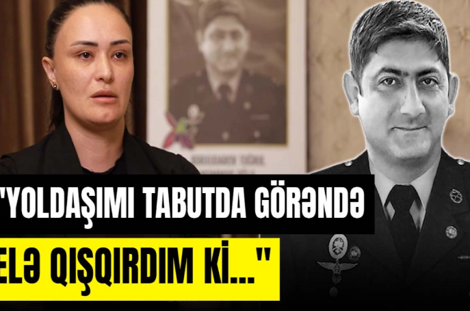 Mayor Toğrul Bərxudarovun həyat yoldaşı: "Şəhid olmazdan öncə heç vaxt rahat yaşamadı"