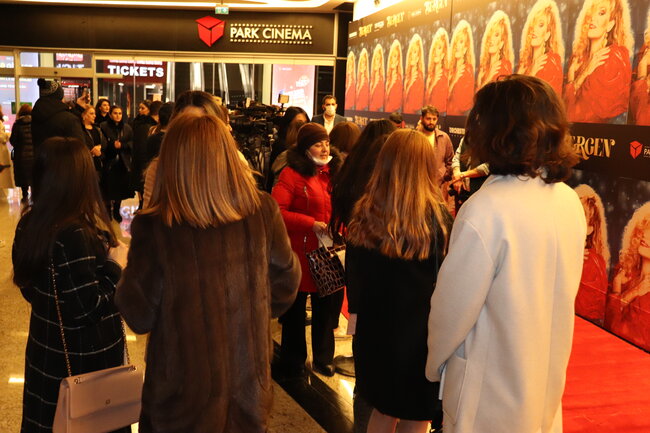 "Bergen" filminin ulduzları BAKIDA - Qala gecəsindən GÖRÜNTÜLƏR