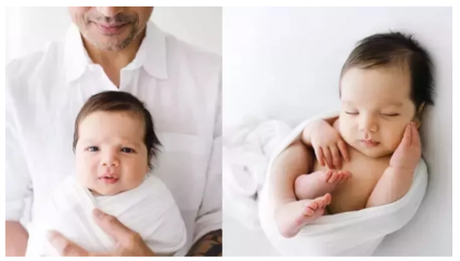 Azərbaycanlı qızla evlənən İlhan Mansız ilk dəfə övladını göstərdi - FOTO