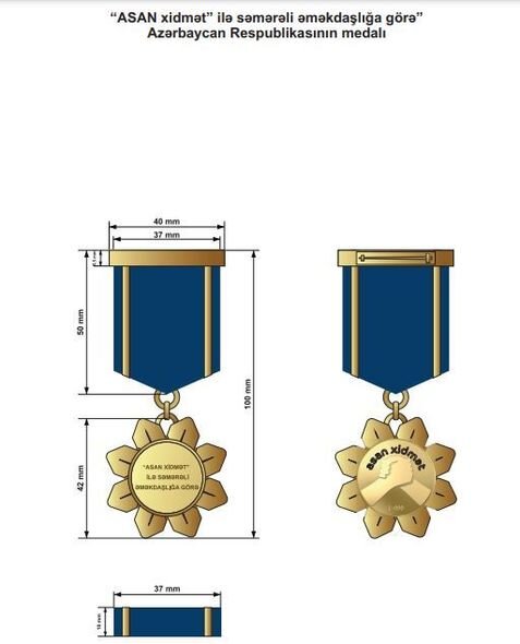 Azərbaycanda iki yeni medal təsis edilib - FOTO