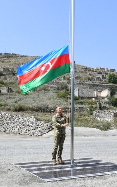 Laçın azad edilməklə dövlət sərhədlərimizin tam bərpası təmin edildi