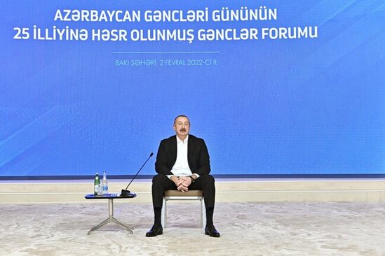 Azərbaycanda gənclərin inkişafına xüsusi diqqət göstərilir