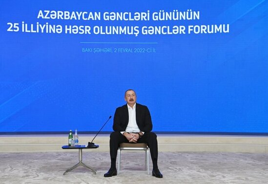 Gənclər ölkəmizin həyatında çox önəmli rol oynayır