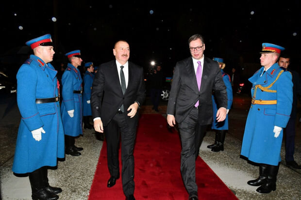 İlham Əliyevin Serbiyaya rəsmi səfəri başa çatıb