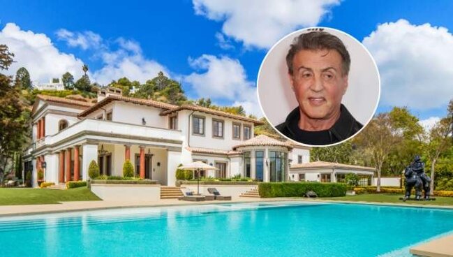 Stallonenin 150 milyonluq malikanəsini görün KİM ALDI - FOTOLAR