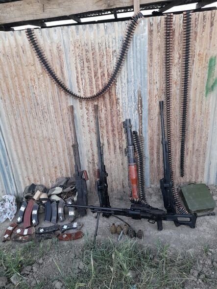 Son bir ildə Laçın polisinin aşkarladığı silah-sursatın SIYAHISI - FOTO