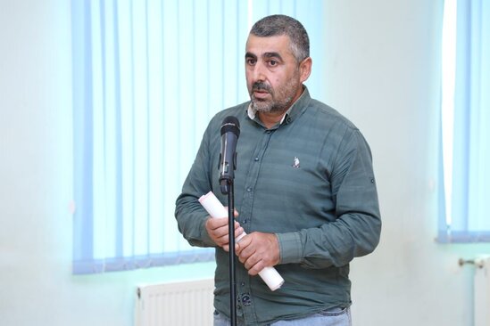 "Açıq mikrofon"da Zirə qəsəbəsi sahibkarlarının müraciətləri qeydə alındı - FOTO