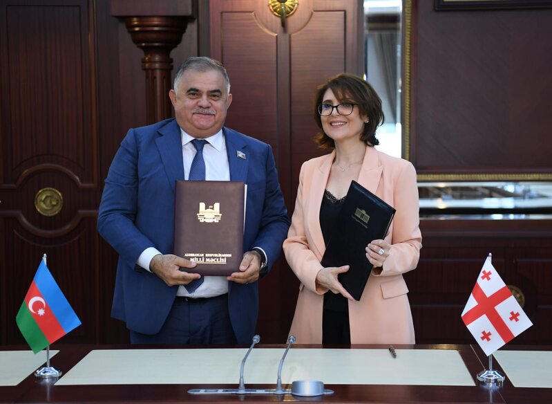 Azərbaycan və Gürcüstan parlamentlərinin Mədəniyyət komitələri arasında əməkdaşlıq haqqında memorandum imzalanıb