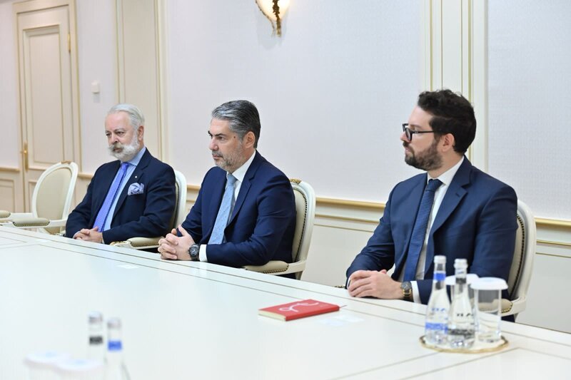 Milli Məclisin sədri beş ölkənin səfiri ilə görüşüb