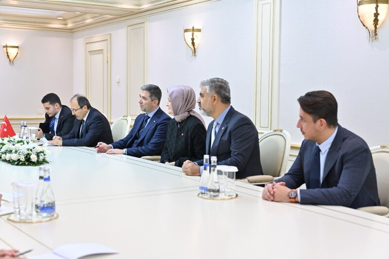 Sahibə Qafarova Türkiyə Respublikasının Ədalət və İnkişaf Partiyasının sədr müavininin başçılıq etdiyi nümayəndə heyəti ilə görüşüb