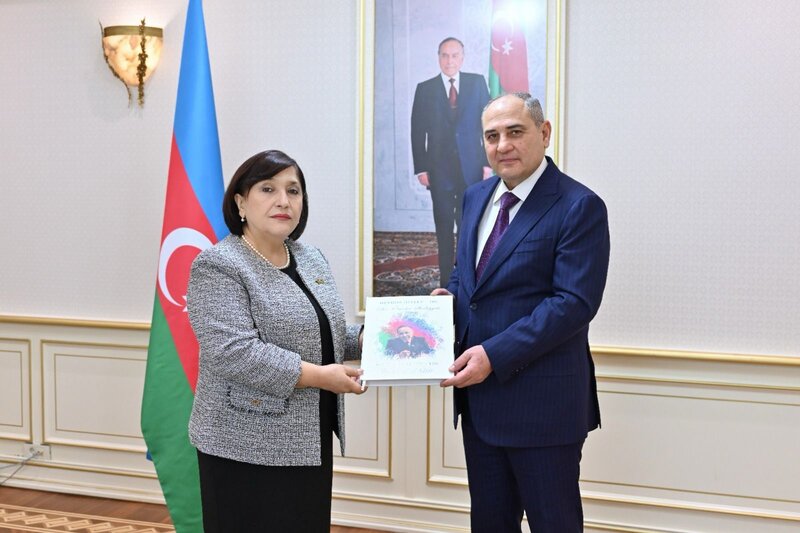 Sahibə Qafarova Türkiyə Respublikasının Ədalət və İnkişaf Partiyasının sədr müavininin başçılıq etdiyi nümayəndə heyəti ilə görüşüb