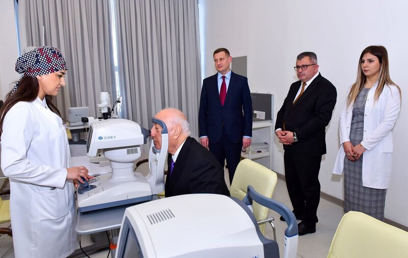Sumqayıtda Göz Mərkəzinin açılışı olub