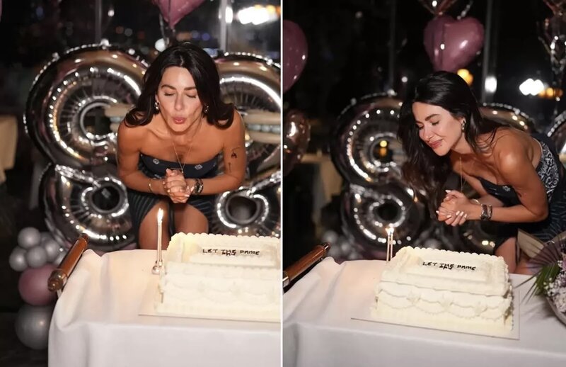 Məşhur aktirsa 42 yaşını qeyd etdi: Tortun üzərində yazılanlar diqqət çəkdi - FOTO