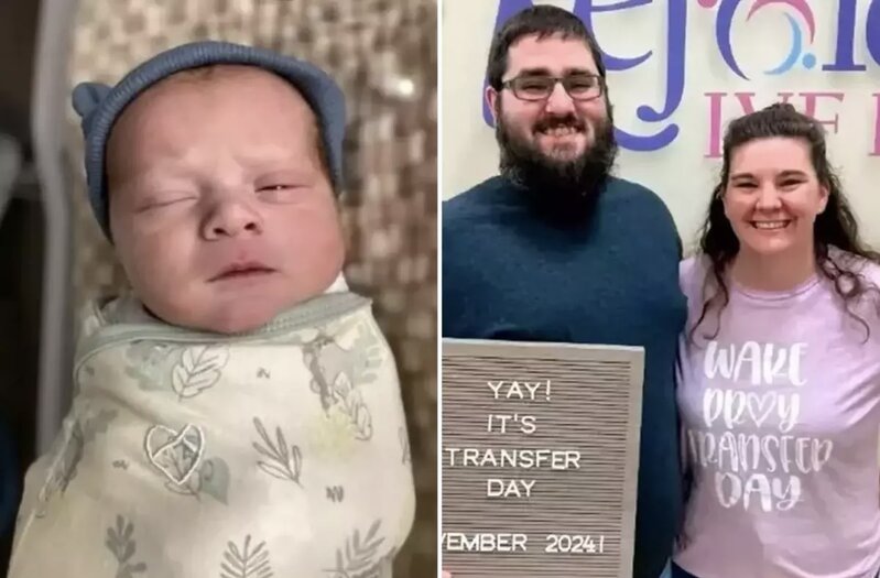 "Dünyanın ən yaşlı körpəsi" 31 ildən sonra dünyaya gəldi