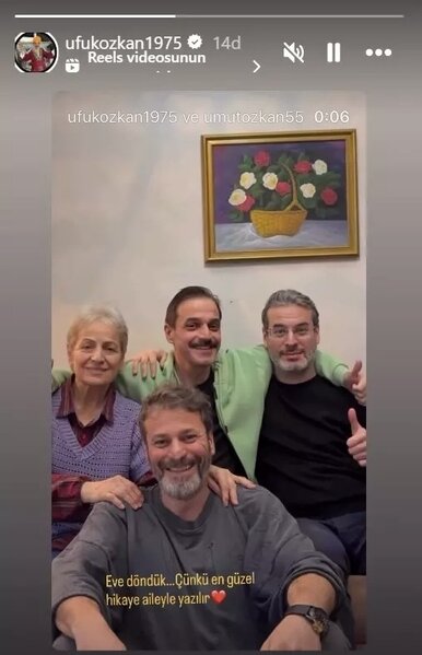 Xəstəxanadan evə buraxılan aktyordan ilk paylaşım - FOTO