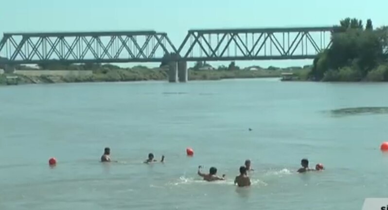 Kür çayında çimmək istəyənlər artıq bura GƏLƏCƏKLƏR - VİDEO