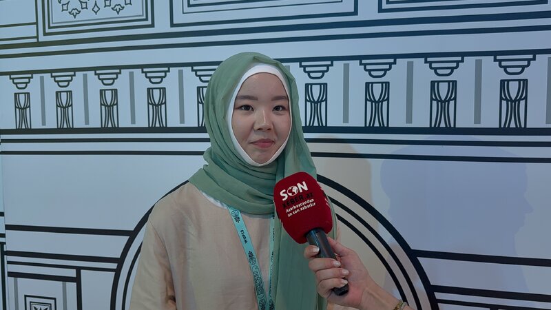 Qazaxıstanlı memar: "WUF13-də bir memar olaraq çox şey öyrəndim"