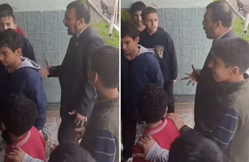 Kənd müəlliminin bu videosunu görənlər təəccüblənir - VİDEO