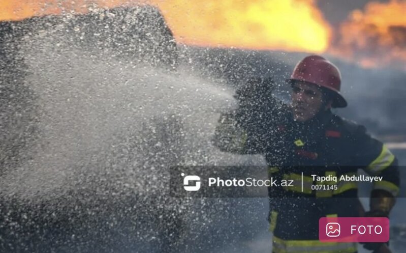 Kürdəmirdə dördotaqlı ev yanıb