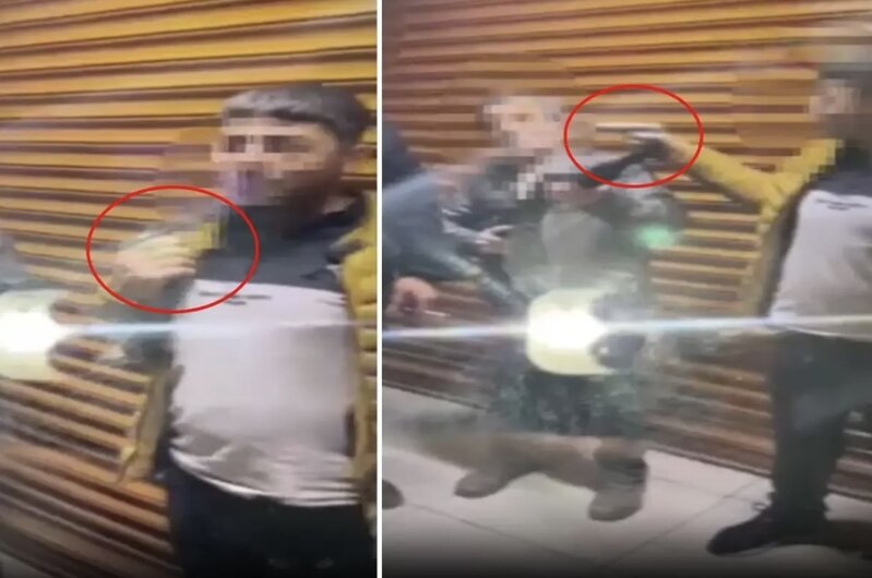 Əlində silahla dostları ilə zarafatlaşan kişi ehtiyyatsızlıqdan yaralanıb