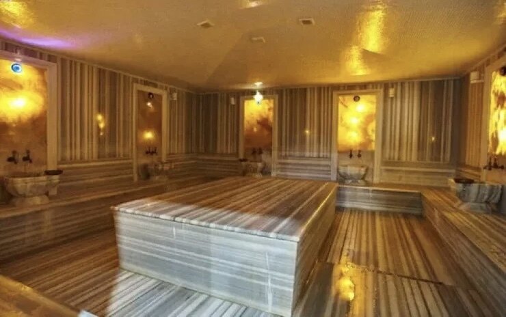 Bakıda hamamda YANĞIN - VİDEO