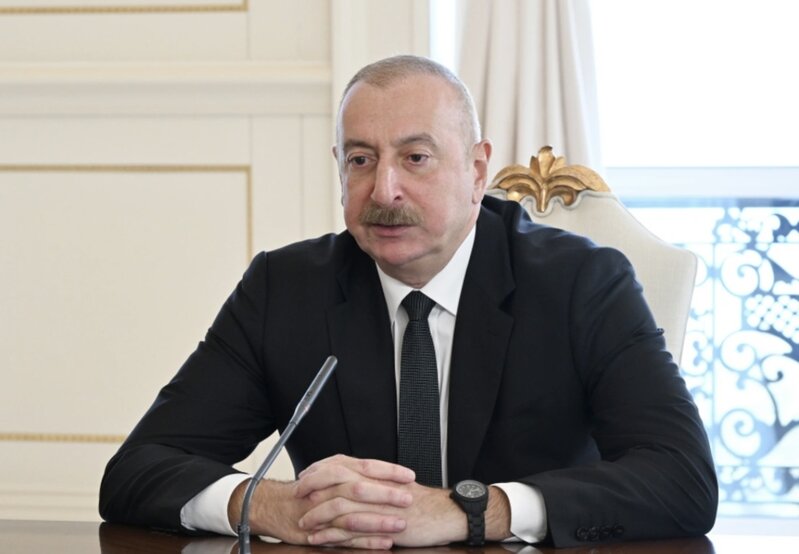 İlham Əliyev Məhəmməd Şahabuddinə təbrik məktubu göndərib