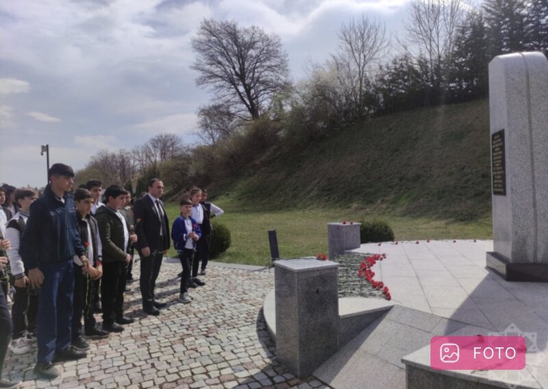 Quba Soyqırımı Memorial Kompleksi ziyarət olunur